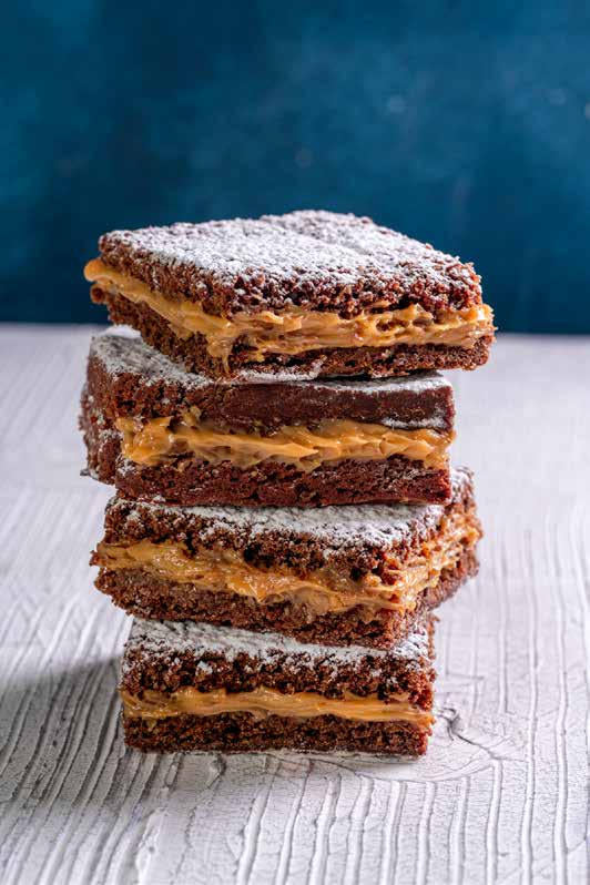 Brownie con arequipe