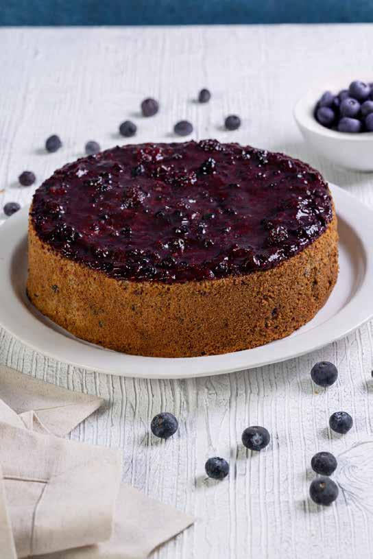 Torta de Frutos Rojos