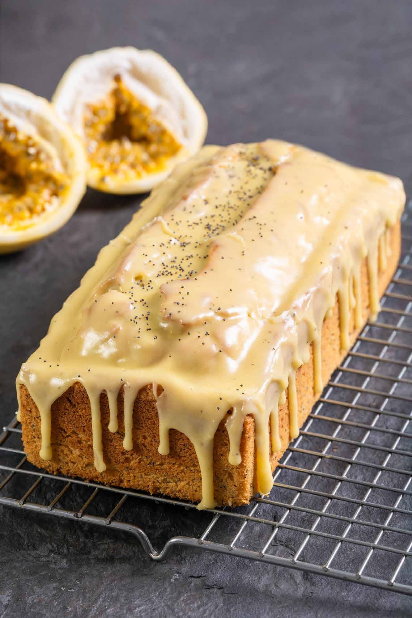 Torta de Maracuyá y Amapola